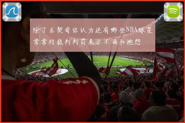 除了东契奇你认为还有哪些NBA球星常常对裁判判罚表示不满和抱怨